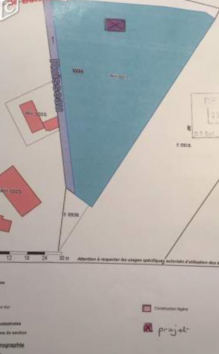 Photo terrain constructible de 2500m² 223