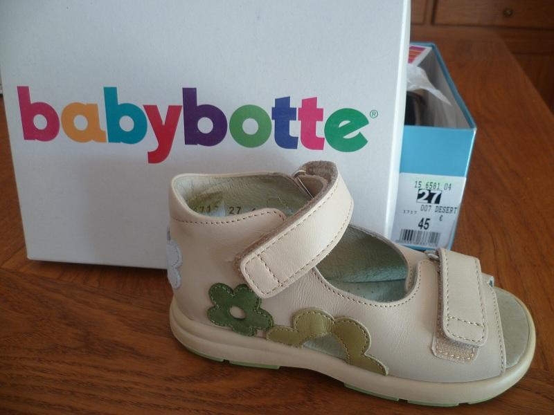 CHAUSSURES ETE BABYBOTTE - POINTURE : 27