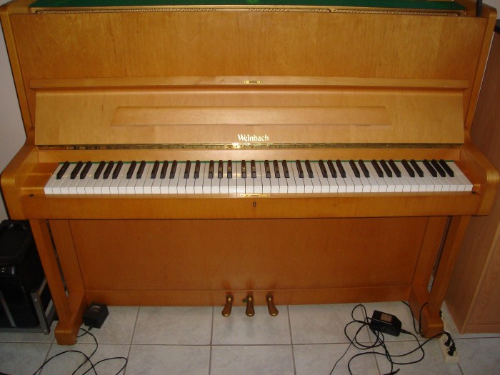 Piano acoustique