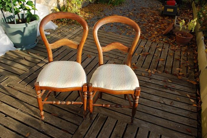 2 Chaises Louis Philippe 