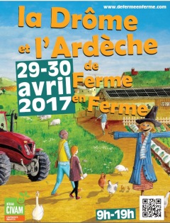L'Ardèche de ferme en ferme ® 29 et 30 avril 201