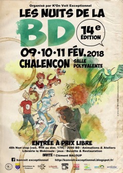 Les Nuits de la BD 2018 à Chalencon