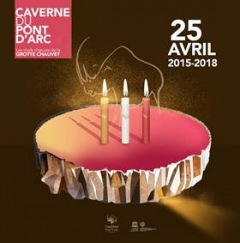 Caverne Pont d'Arc : 25 avril 2018 : 3 ans déjà 