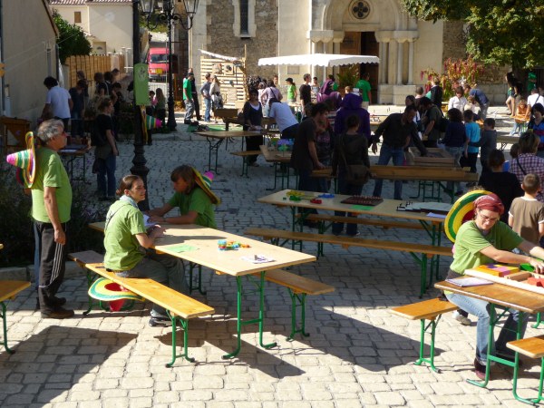 Espace jeux en bois