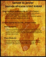 Soirée Africaine Kaz Kabar 2015