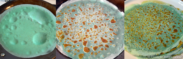 Crêpes Bleues