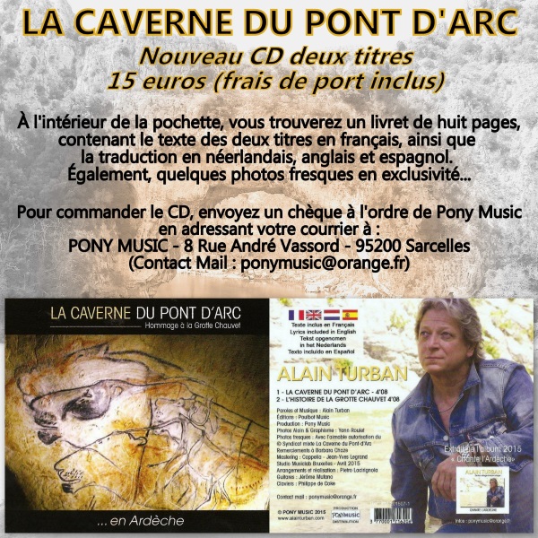 Alain Turban chante la Caverne du Pont D'Arc 2015