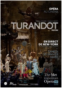 Affiche Turandot 2016