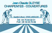 CHARPENTES, COUVERTURES - JC GLEYSE
