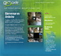 site ardeche cascade