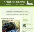 site ardeche miniature