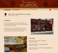 site restaurant les artistes