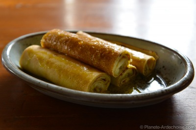 Crêpes Banane caramel