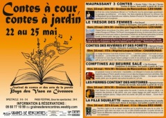 CONTES À COUR, CONTES À JARDIN du 22 au 25 mai 2