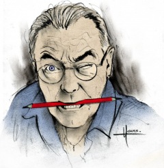 La Caricature du Mois d'Août 2015 par Roland Hour