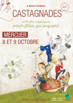 Fête de la châtaigne 8-9 octobre 2016 à Mercuer