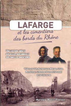 LIVRE ARDÈCHE : LAFARGE et les cimentiers des bor