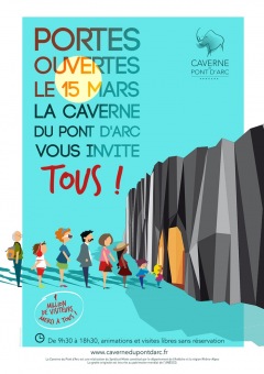 Invitation aux portes ouvertes de la Caverne du Po