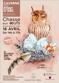 Chasse aux œufs…du Grand-Duc de la Caverne 2017