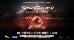 CONCERT LES QUINCONCES 2017 : DAVID GILMOUR - LE L