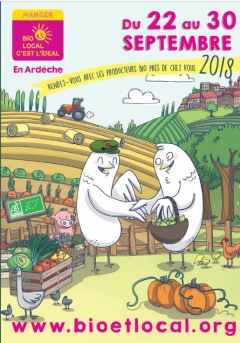 MANGER BIO ET LOCAL EN ARDÈCHE 2018