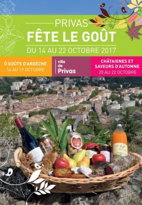 LA VILLE DE PRIVAS FÊTE LE GOUT 2017