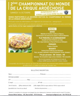 LA VILLE DE PRIVAS FÊTE LE GOUT 2017