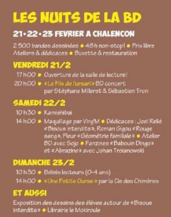 Les Nuits de la BD 2025 à Chalencon