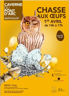 Caverne Pont d'Arc : Chasse aux œufs…du Grand-D