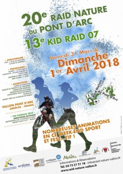 Raid nature du Pont d’Arc 2018