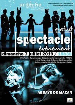 Spectacle événement : le Conservatoire Ardèche 