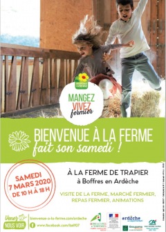 Bienvenue à la Ferme fait son samedi ! 2020