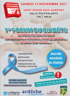 1er FORUM DU DIABÈTE 2021