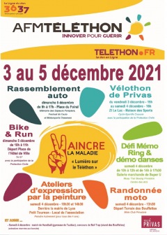 Téléthon à Privas 2021