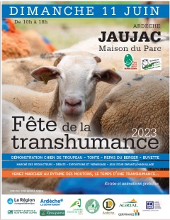 Fête de la transhumance 2023 - Jaujac