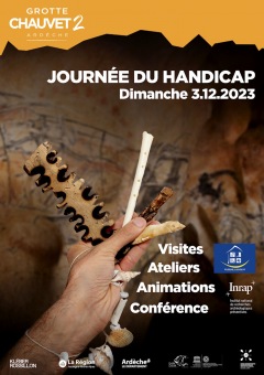 JOURNÉE DU HANDICAP à la GROTTE CHAUVET 2 - Ard