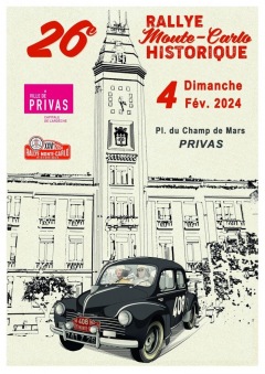 26ème Rallye Monte Carlo Historique à Privas 202