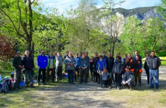 Ramassage des déchets dans les Gorges de l’Ard