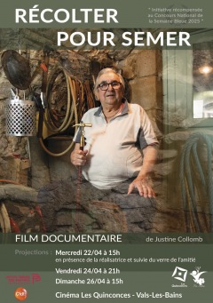 CINÉMA LES QUINCONCES 2026 : « RECOLTER POUR SEM