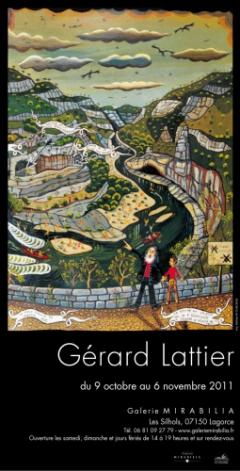 GERARD LATTIER : PEINTURES ET DESSINS-LAGORCE 2011