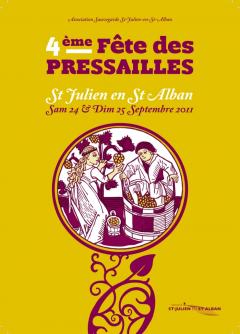 FETE DES PRESSAILLES A ST JULIEN EN ST ALBAN 2011 