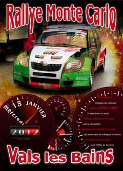 RALLYE MONTE CARLO 2012 EN ARDECHE