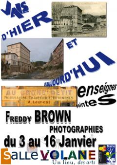 Exposition : Freddy Brown en Ardeche