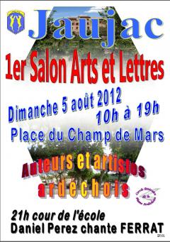 1ER SALON ARTS ET LETTRES A JAUJAC