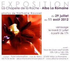 EXPOSITION NATHALIE ROUSSEL 2012 A ALBA