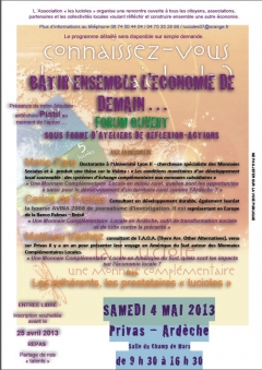 «Bâtir, ensemble l’économie de demain…»