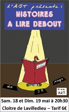 Histoires à lire debout - Théâtre 2013