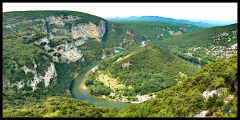 les gorges de l'Ardèche christian donin