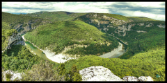 les gorges de l'Ardèche christian donin