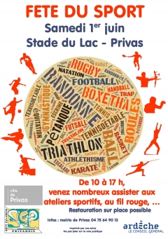 fete du sport privas